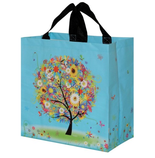NÁKUPNÁ TAŠKA 24L FOLKLÓR / STROM 35 X 34 X 19