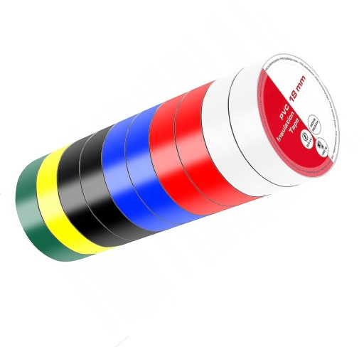 VODEODOLNÁ PVC IZOLAČNÁ PÁSKA FARBA POWER 10KS