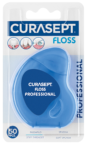 CURASEPT SUPERFLOSS ORTODONTICKÉ VLNY 50 ks