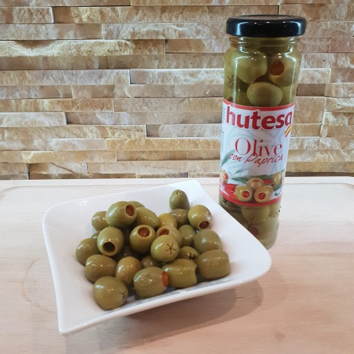 Čierne olivy nakrájané na plátky 350g HUTESA Španielsko