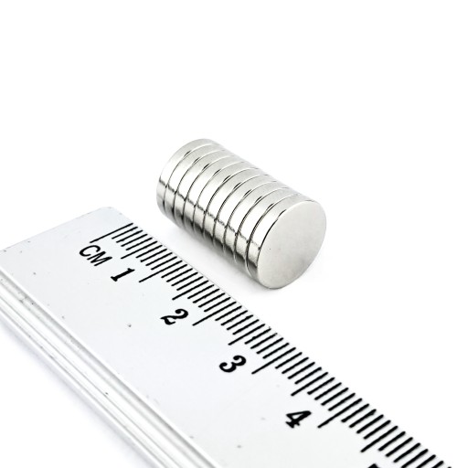VALEC NEODYMOVÝ MAGNET 12x2 - 10 KS