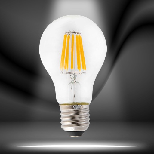 LED žiarovka 10W a60 e27 edison