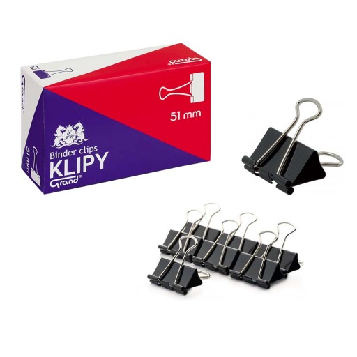 KLIP KANCELÁRSKA KLIP GRAND 51 MM x 12 KS