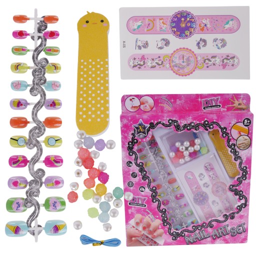 CREATIVE NAIL BEAUTY SET + NÁLEPKY