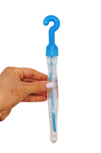 VEĽKÉ MYDLOVÉ BUBLINY DÁŽDNIK MEČ MIX FARBY 25cm