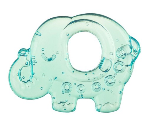 Chladiace vodné hryzátko pre bábätko Peekaboo Elephant