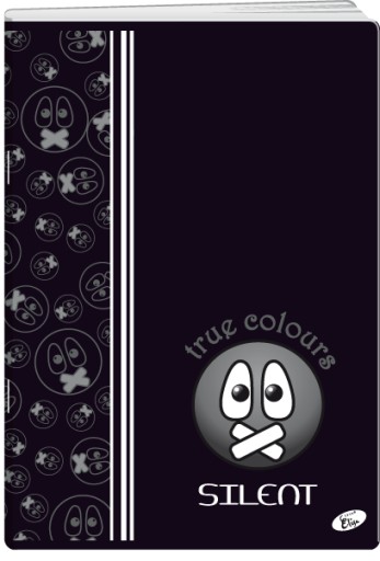 Zápisník A5 32k mriežka True Colors p20 cena za 1 kus
