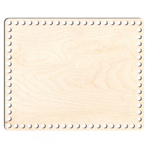 drevený základný košík dno 25x31cm obdĺžniková preglejka