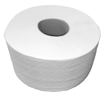 DLHÝ TOALETNÝ PAPIER biely JUMBO 100m CELULÓZA 1 rol