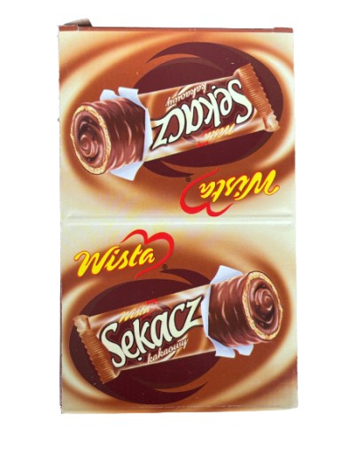 KAKAOVÉ SĘKACZ V ČOKOLÁDE tube Wisła 32g
