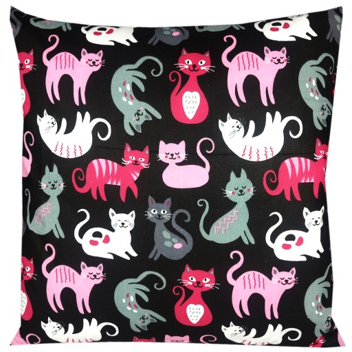 Obliečka na vankúš 50x60 CATS ON BLACK