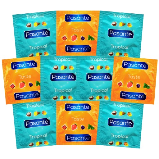 Pasante TROPICAL TASTE s príchuťou a vôňou 10 kusov
