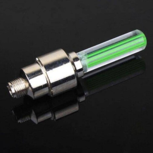 SVIETIACE LED VETRACÍ KRYT NA BICYKEL (SADA 2 ks), ZELENÁ / ZELENÁ