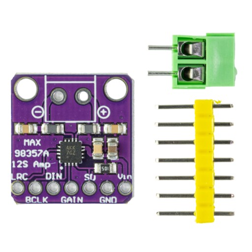 Zosilňovač zvuku MAX98357 DAC I2S triedy D