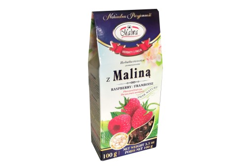 MALWA TEA TEA INFER SUŠENÁ MALINA MALINA 100G