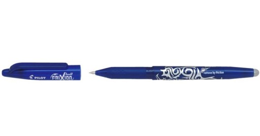 Zmazateľné guľôčkové pero PILOT FRIXION Zmazateľné 0,7 mm MODRÁ