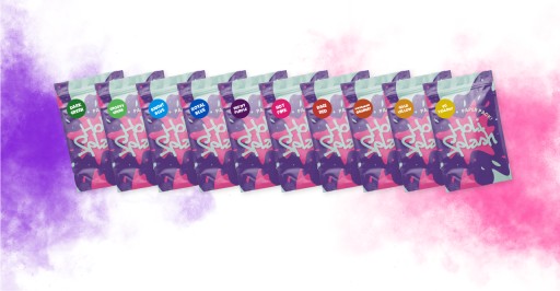 Holi Splash powder Festival of Colors Blue ECO
