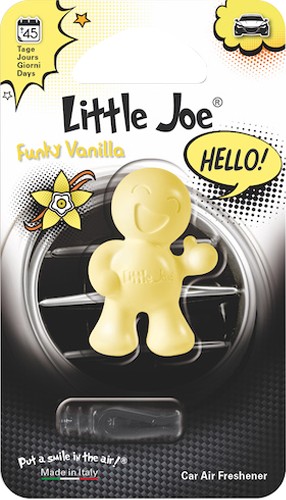Little Joe OK difuzér osviežovača vzduchu do auta Vanilia vanilková žltá