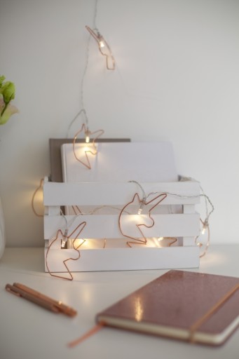 Ozdobná retiazka LED girlanda UNICORN 230cm