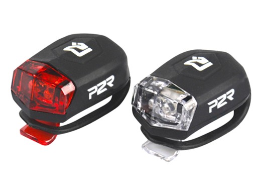 SET BICYKLOVÝCH SVIETIDIEL PRE LED BICYKEL PREDNÝ A ZADNÝ SET BICYKLOVÝCH SVIETIDIEL