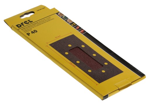 BRÚSNE PAPIERY S OTVORMI 93x230mm P40