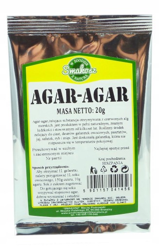 GOURMET Agar-Agar prírodné zahusťovadlo 20g