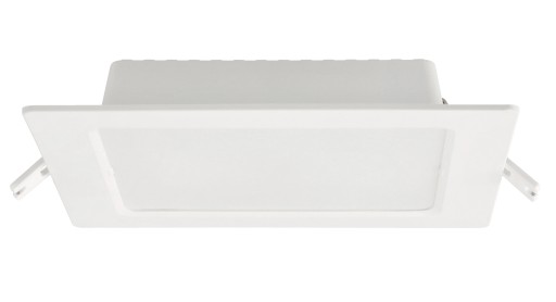 LED stropné svietidlo, zápustné, zápustné, 12W, 1200lm, 4000K, štvorcové