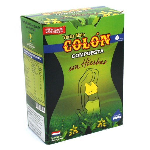 Yerba Mate Colon Hierbas 90 60 90 Silhouette 500 g 0,5 kg