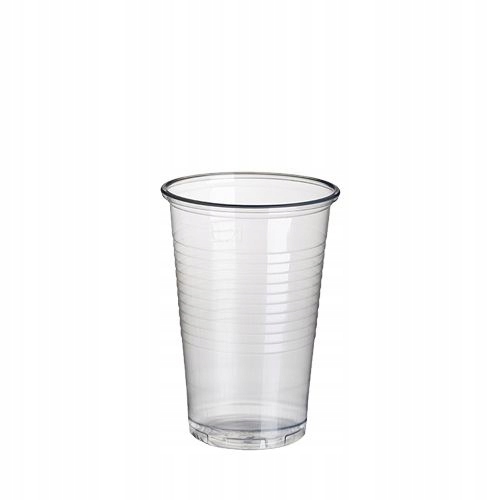 PLASTOVÝ POHÁR priehľadný 200ml 100 ks PP Opakovane použiteľný bez (SUP)