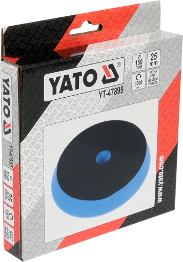 YATO LEŠTIACA HUBKA NA VELCRO 130x150x25mm V. TVRDÁ