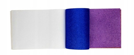 Happy Color blok A4 10 listov Trblietky č