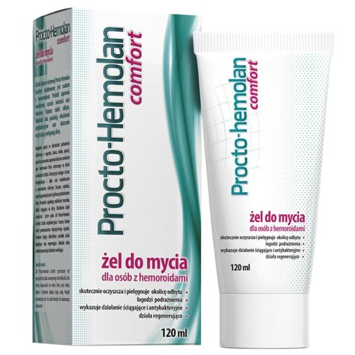 Procto-Hemolan Comfort Umývací gél na hemoroidy zmierňuje príznaky 120ml