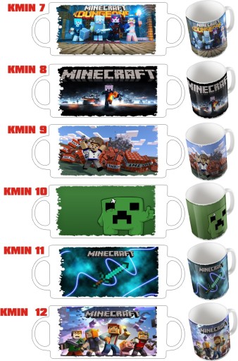 MINECRAFT hrnček PRE DIEŤA, RÔZNE DIZAJNY DARČEK
