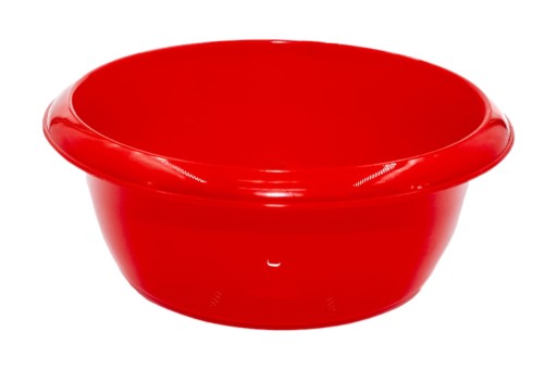 PLASTOVÁ MISKA okrúhla do mikrovlnky 1,1 l 20 cm MKM2 ČERVENÁ