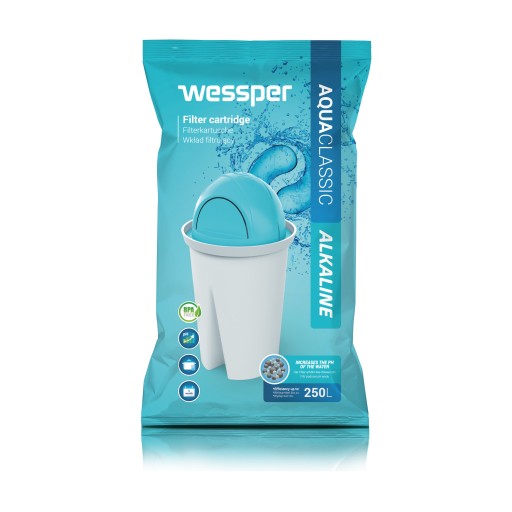 Filter Wessper AquaClassic do sklenenej kanvice Wessper - alkalická voda