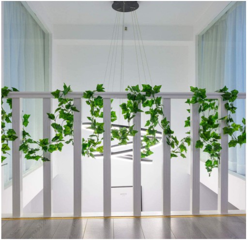 6m Umelé Ivy GIRLAND Kvety na balkón x3