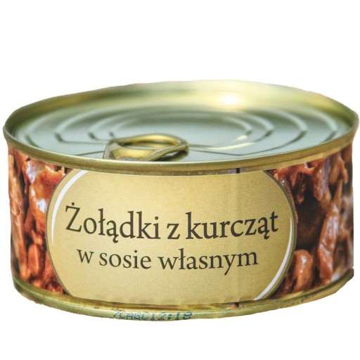 Konzerva Marlej kuracie žalúdky v konzerve vo vlastnej šťave 300g