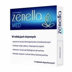 Intímne infekcie Zenella Med 14 vaginálnych tabliet