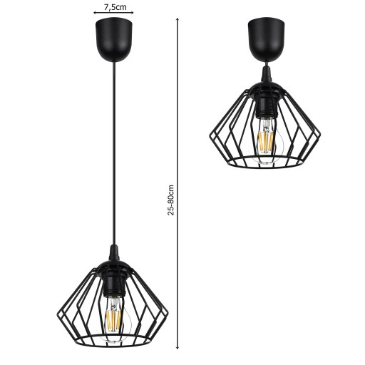 BRILANTNÉ LED LUSTRE STROPNÉ ZÁVESNÉ LAMPY