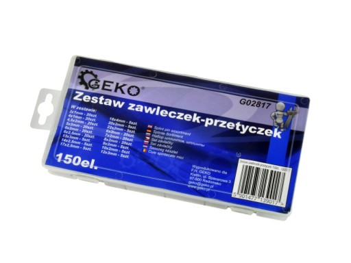 SADA ČÍTAČOV KOLÍKOV 150 ks