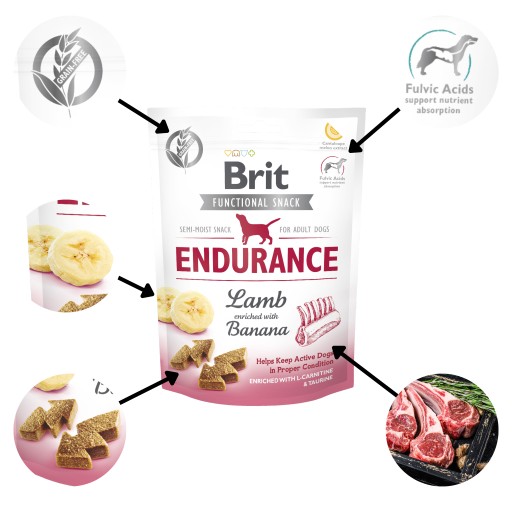 Brit Care Funkčný snack Endurance 150G