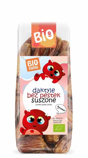 BIO DATLE BIO SUŠENÉ BEZ SEMIENKOV 100 g - BIOMINKI
