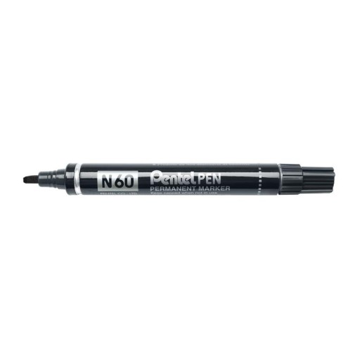 Permanentný popisovač Pentel N60 čierny