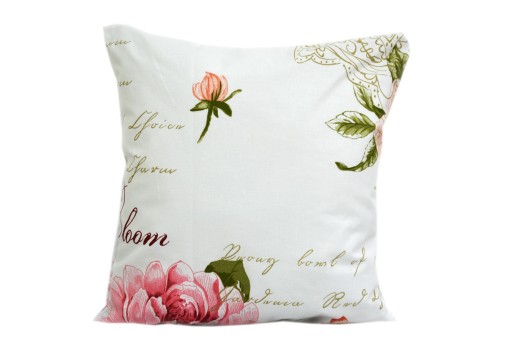 Bavlnená obliečka na vankúš rozmer 40x40 bloom 2218 KOBI Poľská firma