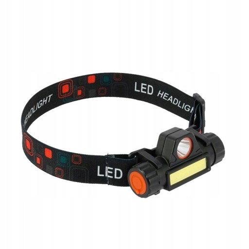 LED HLAVOVÁ LAMPA 4v1 MINI SVETLOMET S MAGNETOVOU BATÉRIOU NABÍJANIE cez USB