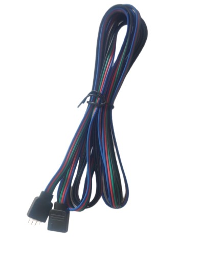 RGB PREdlžovací kábel 2,5m 4pinový kábel LED pásik AWG22