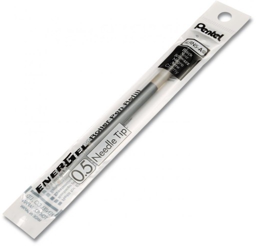 Náhradná náplň Pentel EnerGel LRN5 0,5 čierna 4 ks