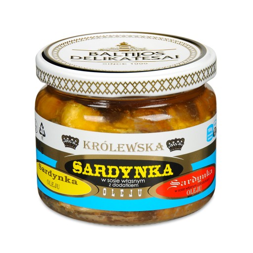 SARDINKA VO VLASTNEJ OMÁČKE S OLEJOM 280G PETROPAT