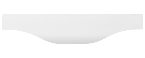Okrajová rukoväť aplikovaná na bielu prednú stranu - 160/180 mm UA04 AMIX