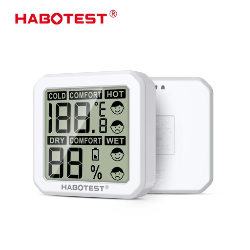 MINI METEOSTANICA MERANIE TEPLOTY A VLHKOSTI ČISTEJ OBRAZOVKY HABOTEST